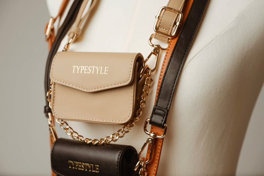 The Signature Satchel-Beige