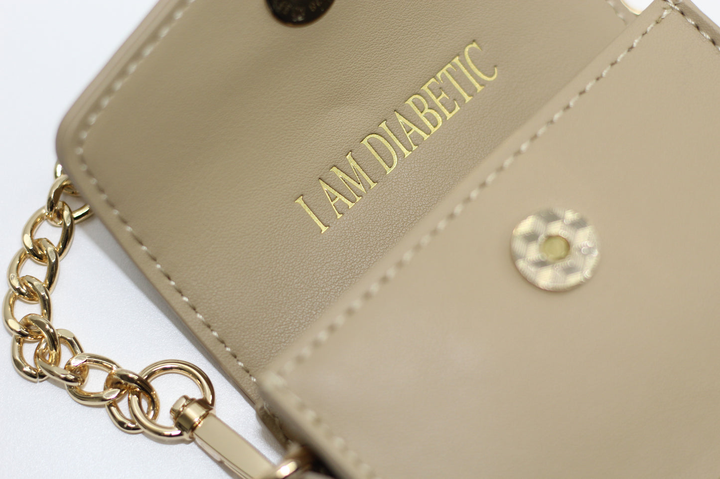 The Signature Satchel-Beige