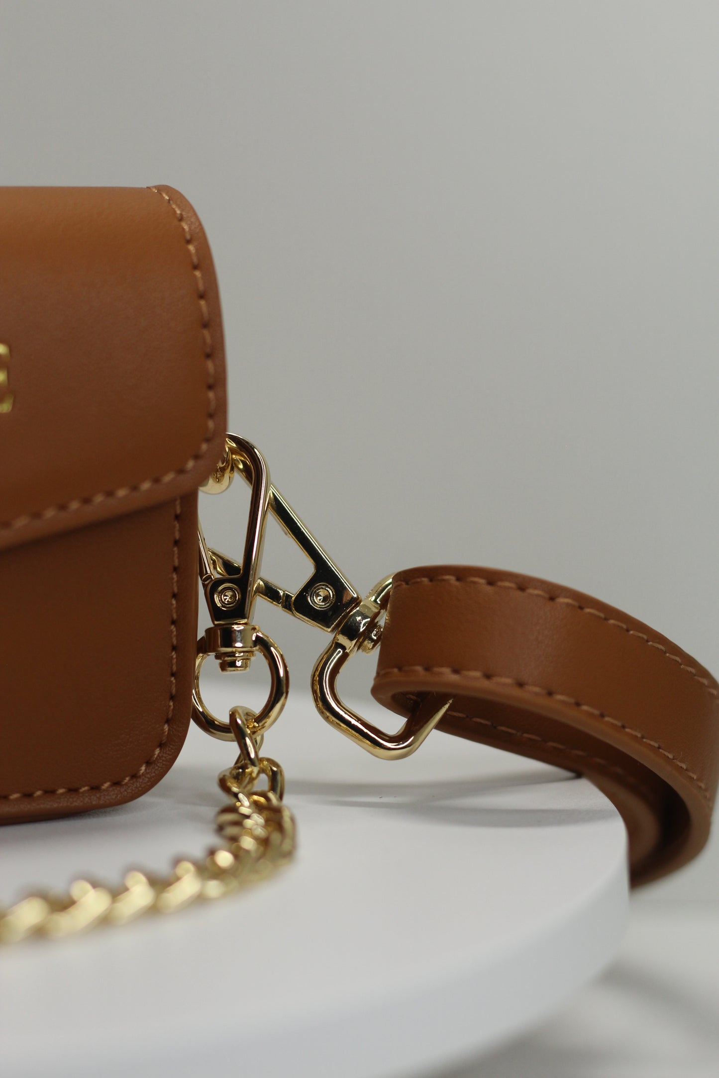 The Signature Satchel-Camel