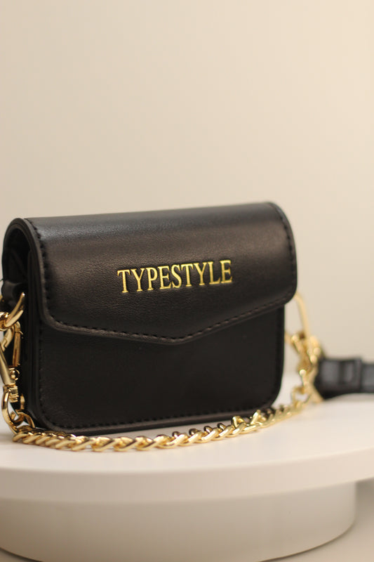 The Signature Satchel-Black