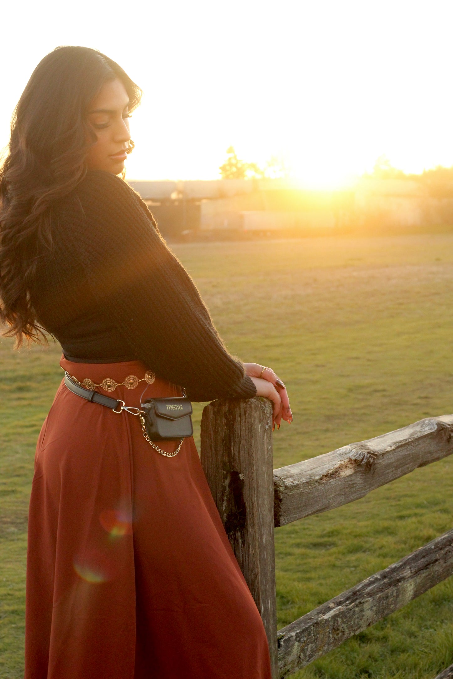 The Signature Satchel-Black